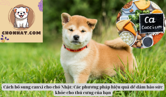 Cách bổ sung canxi cho chó Nhật: Các phương pháp hiệu quả để đảm bảo sức khỏe cho thú cưng của bạn